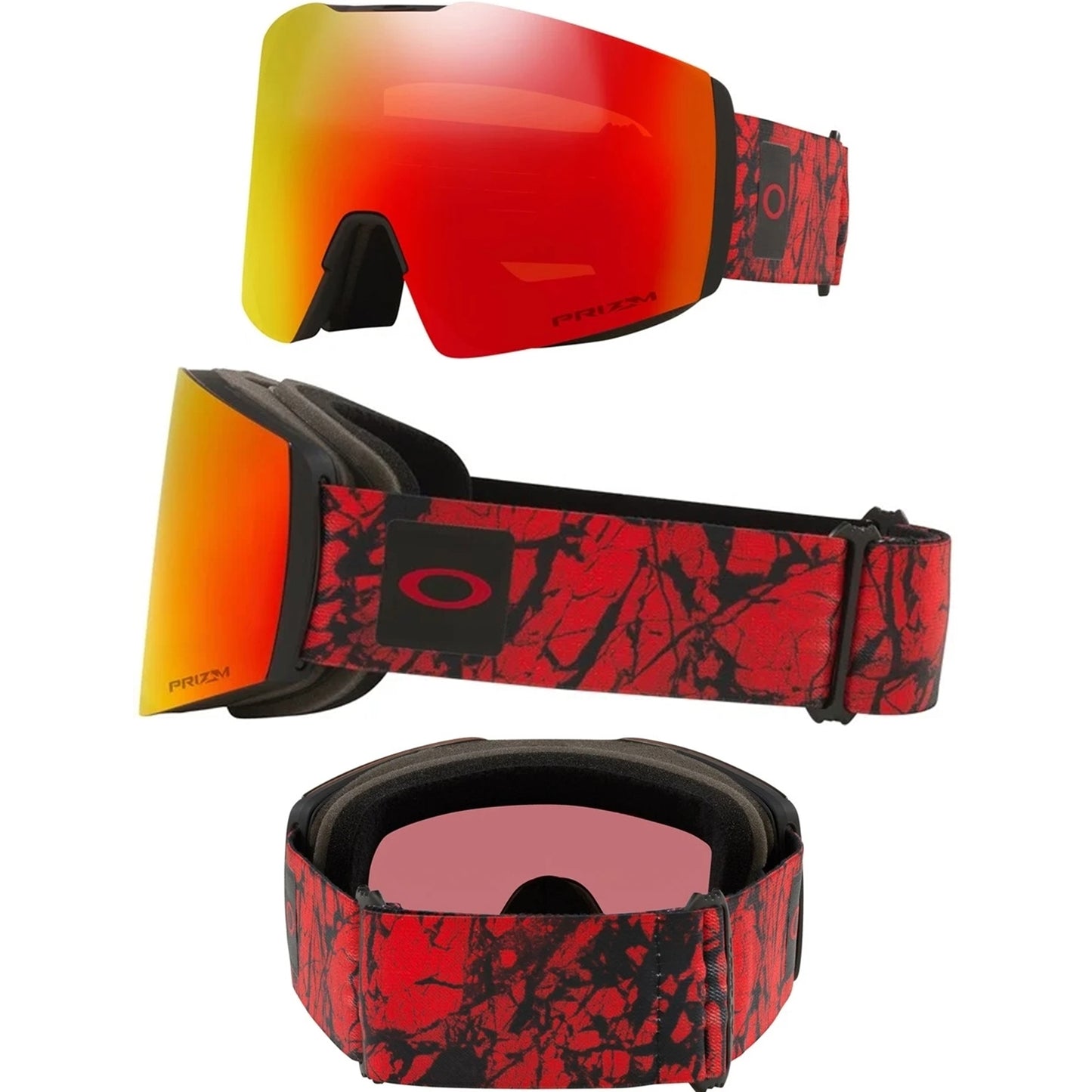 全新 Oakley Fall Line XL 大 Size Asia Fit 滑雪鏡 Prizm 高反差高清鏡